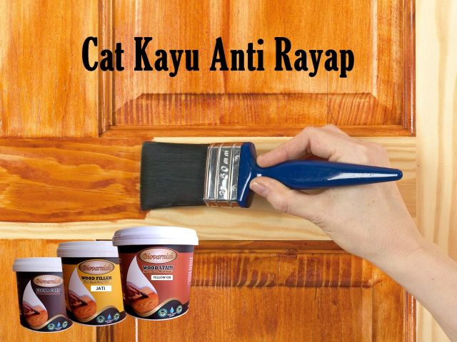 Furniture Dimakan Rayap Gunakan Cat Kayu Anti Rayap Ini 