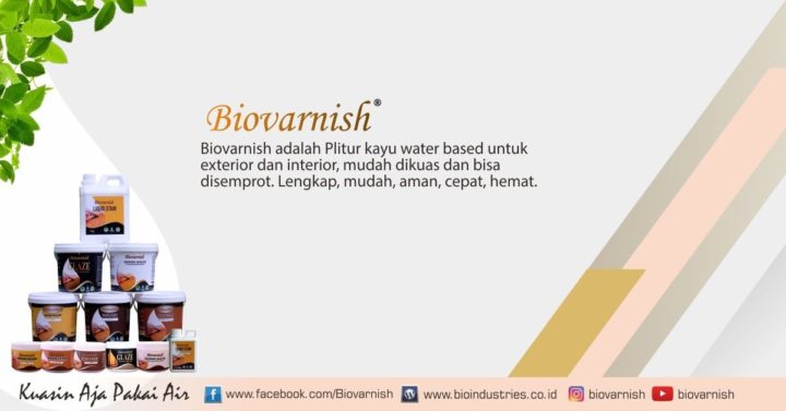 Cat Kayu Yang Bagus Dan Tahan Lama - biovarnish