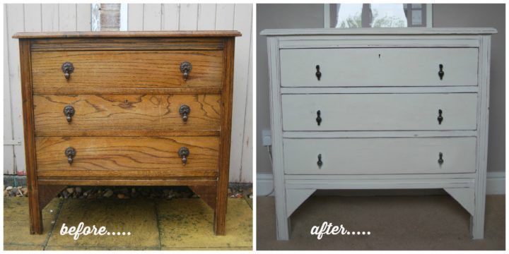 Apakah Itu Chalk Paint Mulai dari Sejarah Hingga Merk Terbaik - before after chalk paint