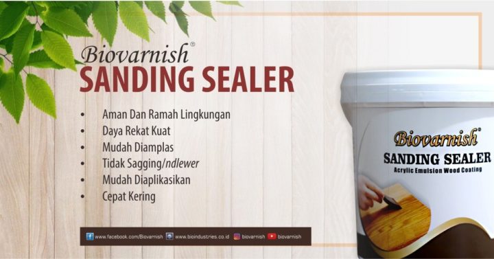 Sudahkah Lantai Kayu Anda Menggunakan Biovarnish Sanding Sealer - Sanding Sealer Biovarnish
