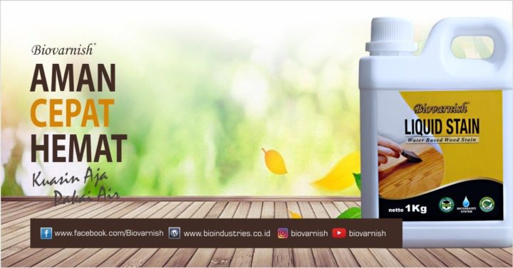 Sudahkah Lantai Kayu Anda Menggunakan Biovarnish Sanding Sealer - liquid stain