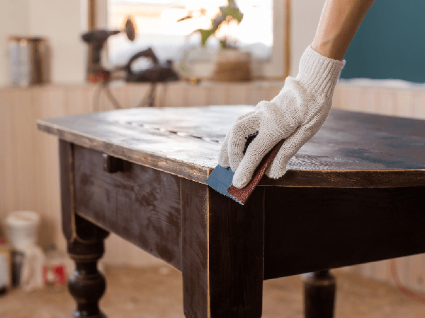 Warna Finishing Furniture Terlalu Tua Koreksi Dengan Cara Ini - cat ulang