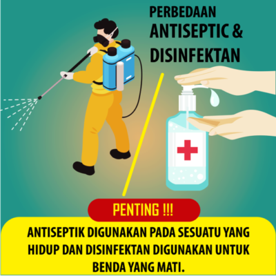 Perbedaan Antiseptik dan Disinfektan