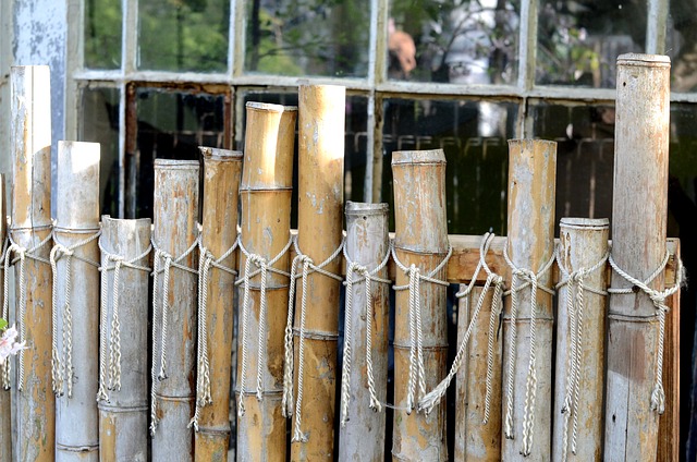 pagar bambu