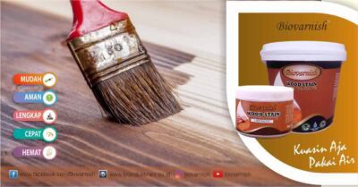 Produk wood stain Biovarnish water based