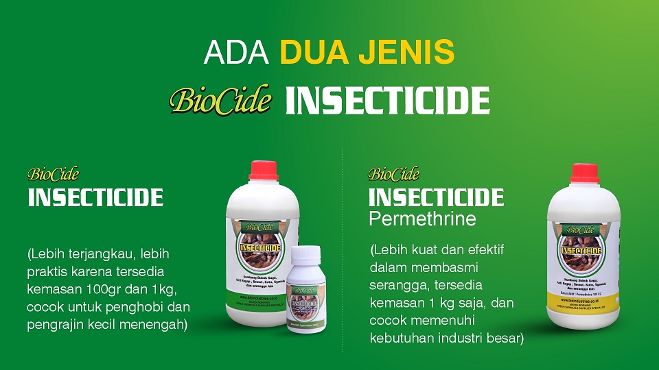 jenis biocide insecticide