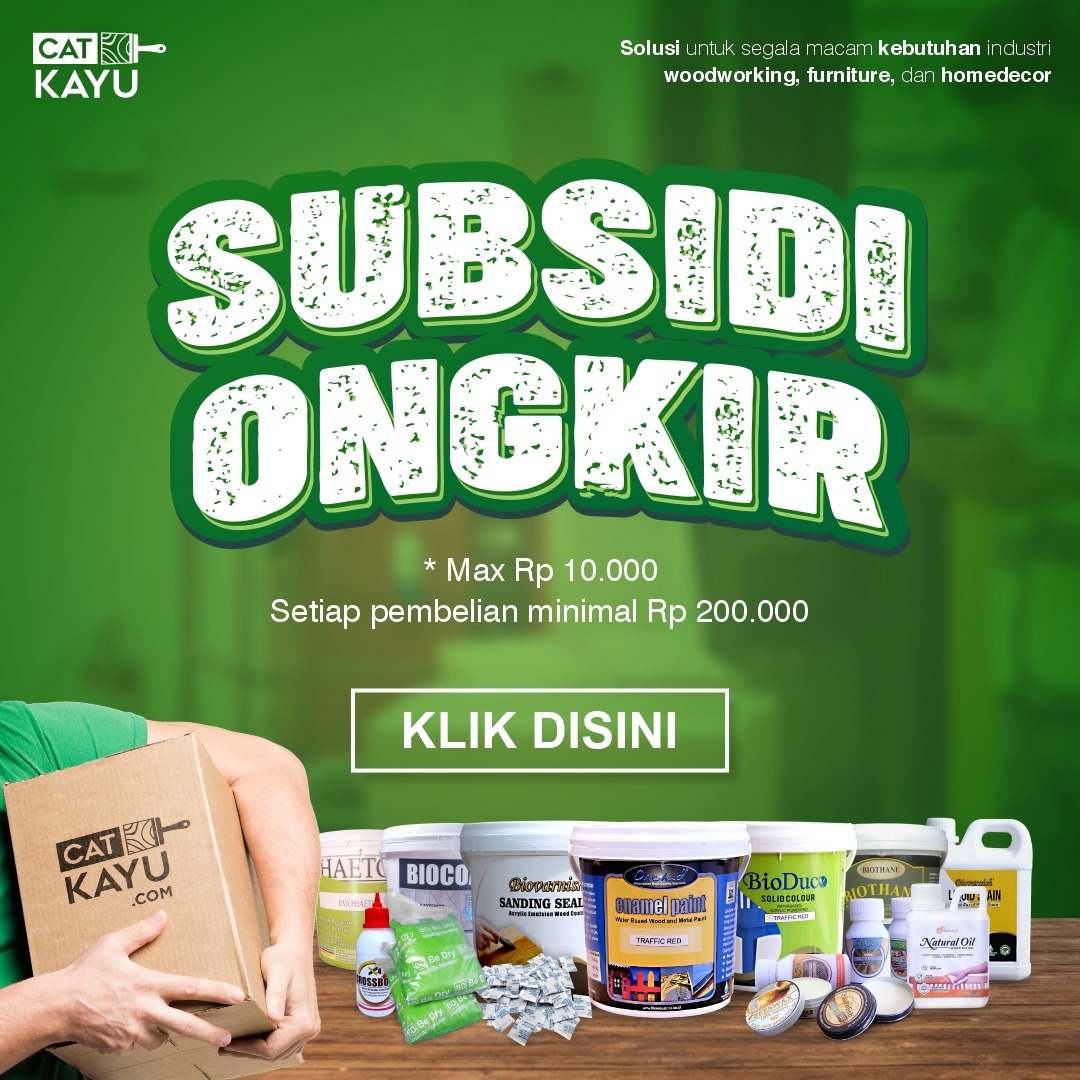 gratis ongkir catkayu.com