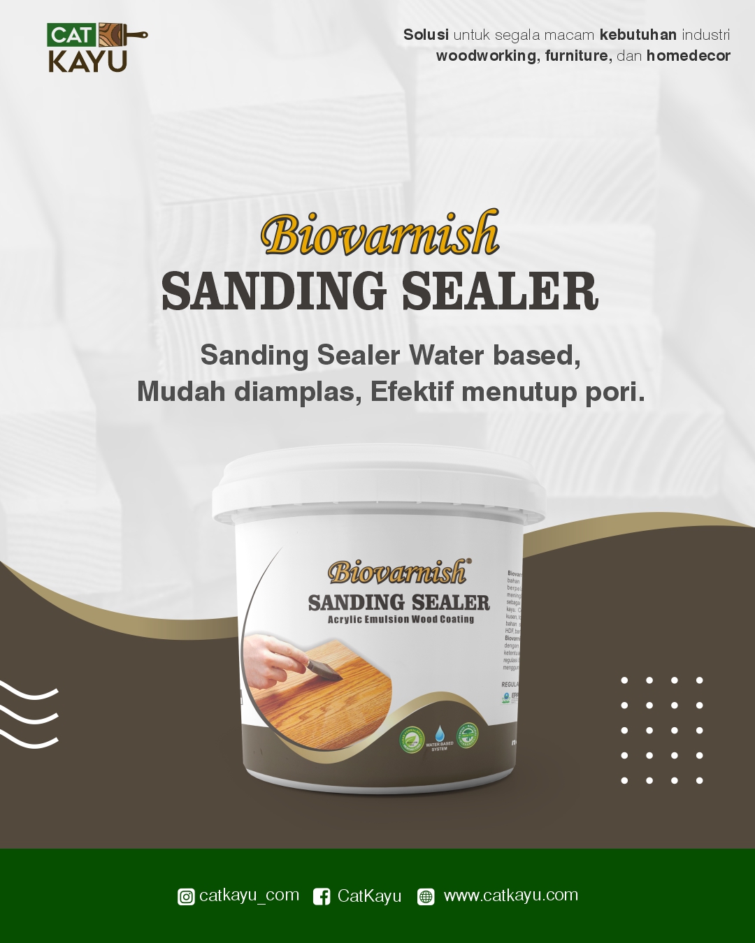 You are currently viewing Sanding Sealer Water Based untuk Menutup Pori Kayu Maksimal