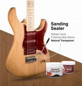 Read more about the article 4 Langkah Cara Aplikasi Sanding Sealer Cepat Kering pada Gitar