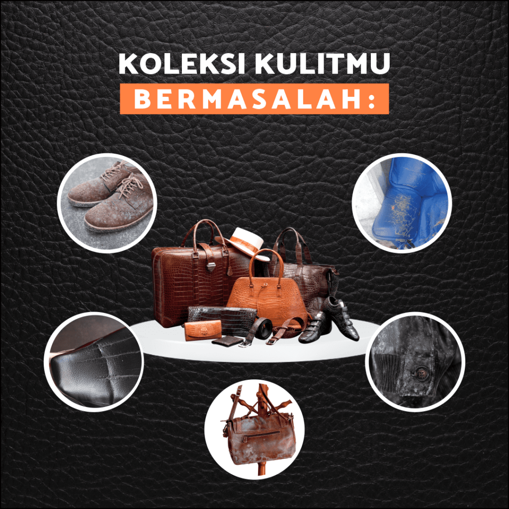 masalah utama koleksi produk kulit