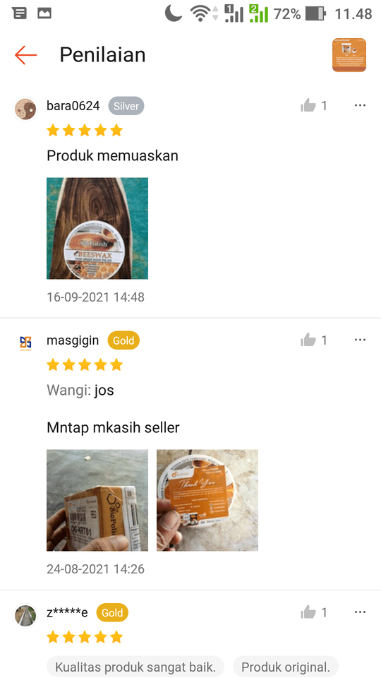 testimoni beeswax