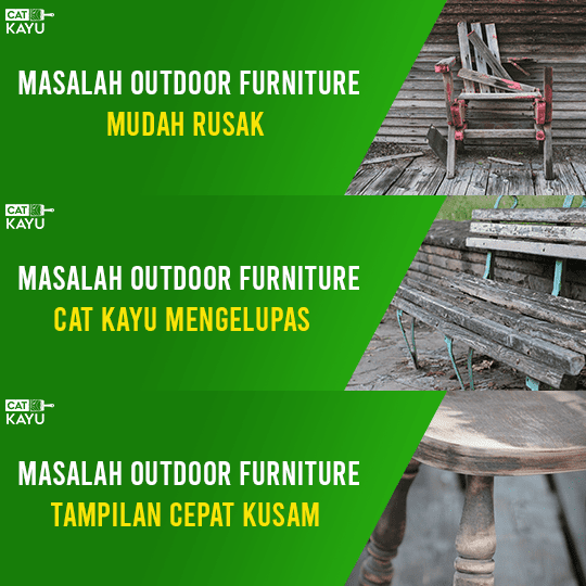 masalah pada outdoor furniture