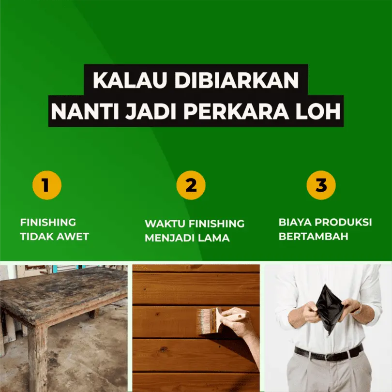 masalah lanjutan pengamplasan
