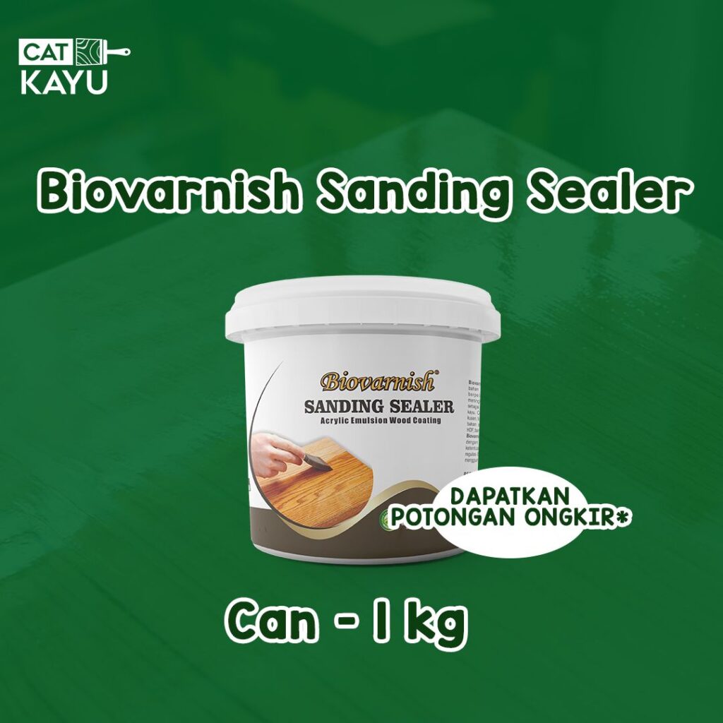 promo gratis ongkir biovarnish sanding sealer