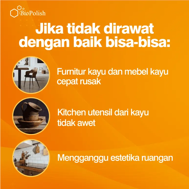 akibat tidak merawat furnitur kayu