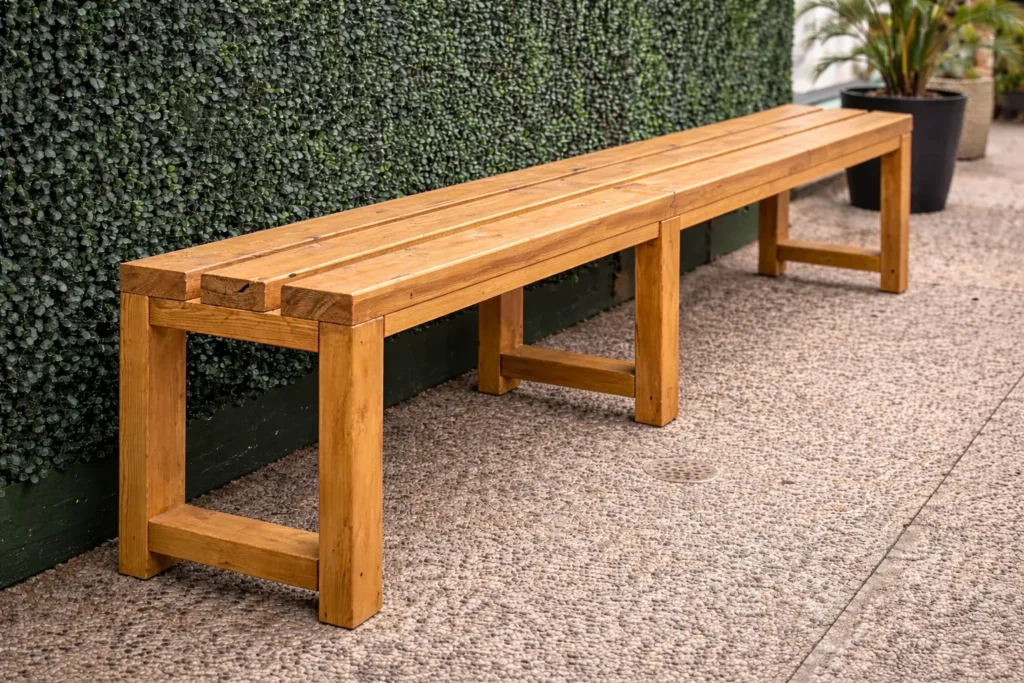 Bench atau Bangku Panjang Kayu