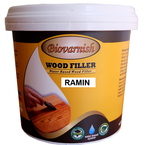 Biovarnish wood filler ramin