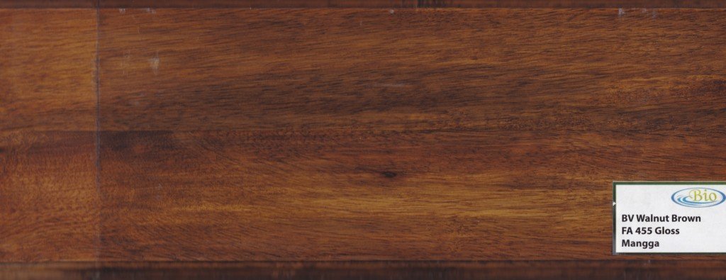 panel kayu mangga warna walnut brown