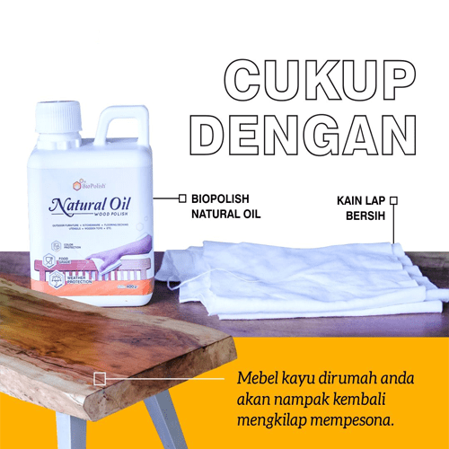 khusus perawatan furniture biopolish natural oil