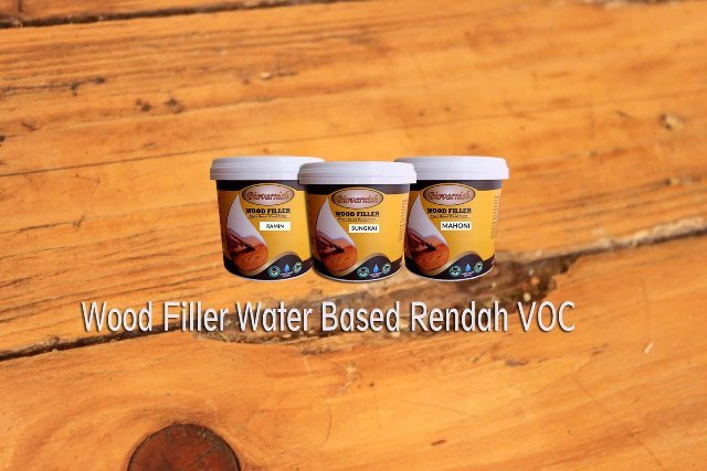 Jual Wood Filler Water Based Rendah VOC